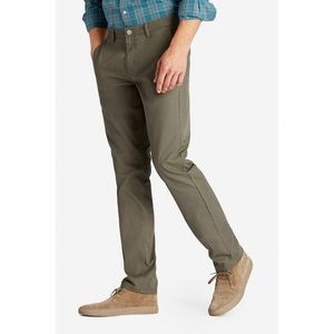 NEW Bonobos Straight Fit Chinos in Olive 31x32